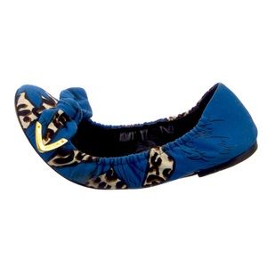 $SOLD$ Louis Vuitton Canvas Floral Print Ballet Flat